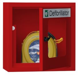H�ngeschrank f�r Defibrillatoren