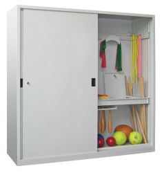 Ballschrank mit Schiebet�ren
