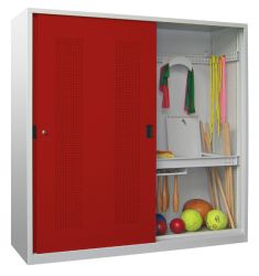 Ballschrank mit Schiebet�ren