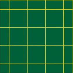 grne Tafelfolie mit gelber Lineatur, magnethaftend