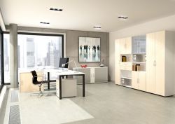 Schreibtisch 4 Fu� Flex