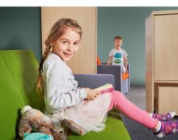 2er-SOFA MIT ARMLEHNEN JP12