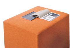 Sitzhocker JP6, quadratisch, PG 1