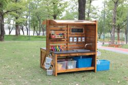 Outdoor-Experimentierstation