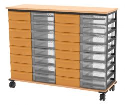 Light Container mit 32 flachen Sch�ben