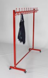Standgarderobe, einseitig