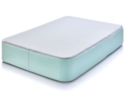 H�pfpolster, Indoor - braun-blau / cotton