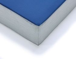 H�pfpolster, Outdoor - PVC Atlas marine / Gittergewebe