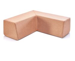 Winkelkissen, Outdoor - Madeira orange