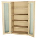 Hochschrank mit Glastren ohne Mittelwand