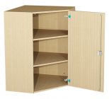 Eckschrank als Aufsatz, mit Tr