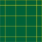 grüne Tafelfolie mit gelber Lineatur
