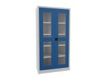 Fl�gelt�renschrank mit Sichtfenster