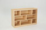 Regalschrank mit Rückwand, 8 Fächer